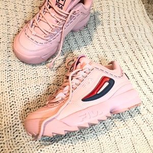 Fila Shoes | Pink Fila Disruptors